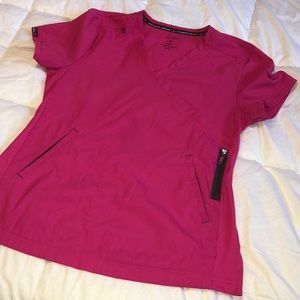 Koi Lite v-neck, stretchy scrub top